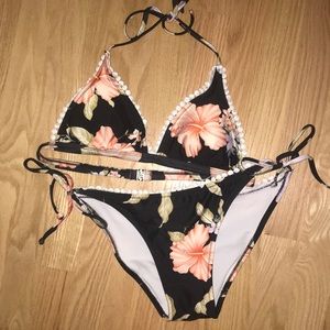 two piece bathing suit